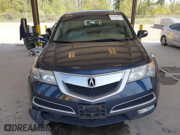 2011 Acura MDX with VIN 2HNYD2H22BH532772, listed as a IAAI auction lot 42109637 with 89,712 mi miles. Bid and sale history available at carsss.com. Image 12.