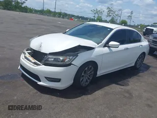 2014 Honda Accord Sport with VIN 1HGCR2F57EA002333, listed as a IAAI auction lot 42184697 with 168,704 mi miles and . Bid and sale history available at DreamBid. Image 2.