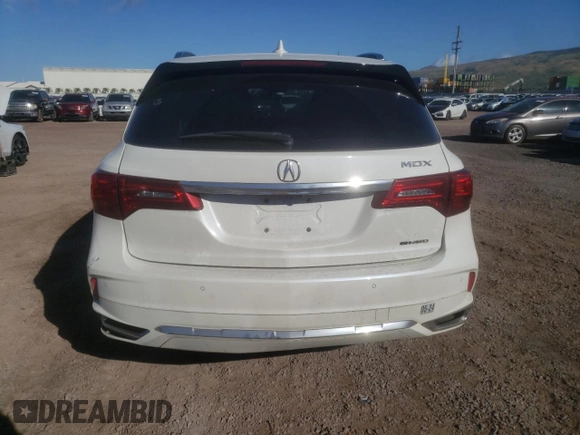 2019 Acura MDX Sport Hybrid w/Advance Pkg with VIN 5J8YD7H72KL000845, listed as a Copart auction lot 45226984 with 63,703 mi miles. Bid and sale history available at carsss.com. Image 6.