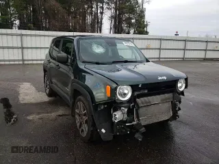 2021 Jeep Renegade Jeepster with VIN ZACNJCAB4MPM41650, listed as a Copart auction lot 44579155 with 35,079 mi miles and Salvage title. Bid and sale history available at DreamBid. Image 11.