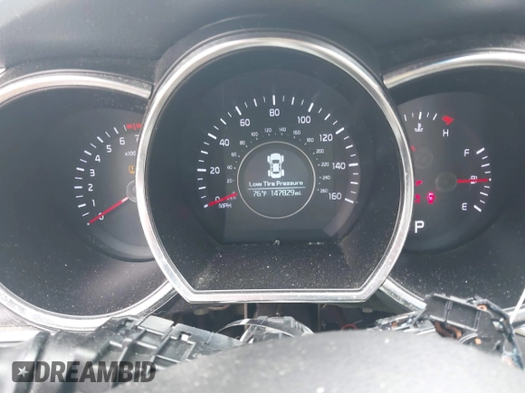2014 Kia Optima LX with VIN 5XXGM4A70EG260667, listed as a IAAI auction lot 42531882 with 147,829 mi miles and . Bid and sale history available at DreamBid. Image 7.