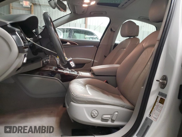 2013 Audi A6 2.0T Premium with VIN WAUCFAFC3DN026696, listed as a Copart auction lot 85013694 with 117,538 mi miles and Salvage Title. Bid and sale history available at carsss.com. Image 7.