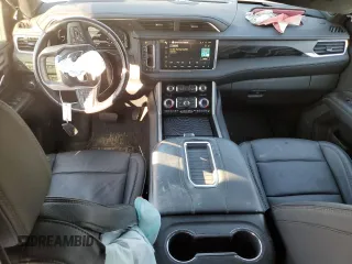 2023 GMC Yukon Denali with VIN 1GKS1DKL1PR274418, listed as a Copart auction lot 48472555 with 23,442 mi miles and Salvage Title. Bid and sale history available at carsss.com. Image 8.