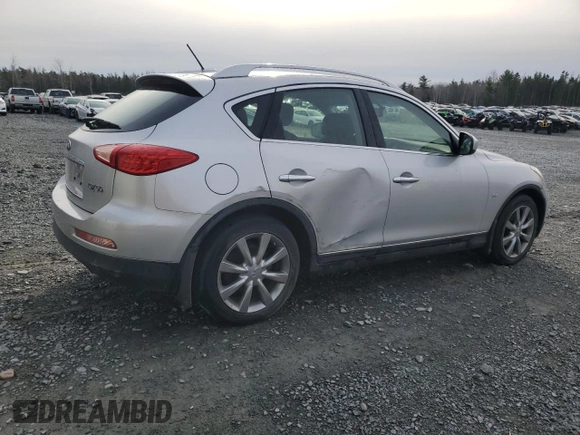 2014 Infiniti QX50 Journey with VIN JN1BJ0HR1EM190953, listed as a Copart auction lot 81457584 with 97,866 mi miles and Salvage Title. Bid and sale history available at carsss.com. Image 3.
