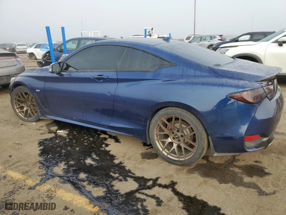 2018 Infiniti Q60 3.0t LUXE with VIN JN1EV7EKXJM341851, listed as a Copart auction lot 70633144 with 53,897 mi miles and Clean Title. Bid and sale history available at carsss.com. Image 2.