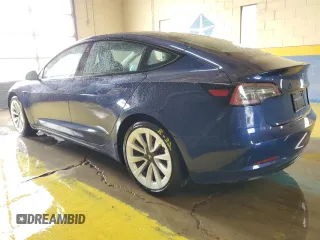 2022 Tesla Model 3 with VIN 5YJ3E1EA6NF369198, listed as a Copart auction lot 55362895 with 85,860 mi miles and Clean Title. Bid and sale history available at DreamBid. Image 2.
