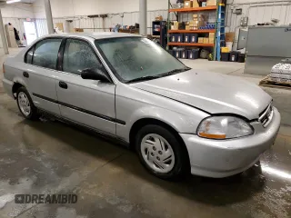 1998 Honda Civic LX z VIN 1HGEJ6670WL034166, wystawiony jako Copart lot #50903275 z przebiegiem 115 592 mil mil oraz Szkoda całkowita • Salvage title. Historia ofert i sprzedaży dostępna na DreamBid. Obrazek 4.