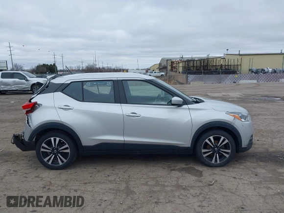 2020 Nissan Kicks SV with VIN 3N1CP5CV1LL502166, listed as a IAAI auction lot 41737870 with 49,722 mi miles. Bid and sale history available at carsss.com. Image 13.