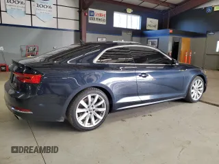 2018 Audi A5 Premium z VIN WAUNNAF56JA005292, wystawiony jako Copart lot #49771605 z przebiegiem 97 321 mil mil oraz Czysty tytuł • Clean title. Historia ofert i sprzedaży dostępna na DreamBid. Obrazek 3.