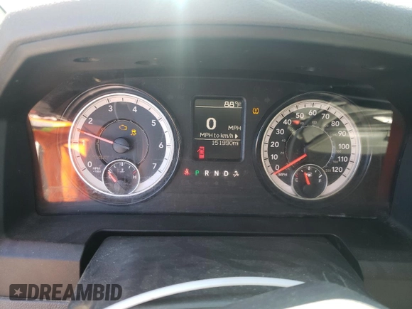 2019 Ram 1500 Classic Express with VIN 1C6RR6FG4KS574104, listed as a Copart auction lot 46875845 with 151,990 mi miles and Salvage Title. Bid and sale history available at carsss.com. Image 9.