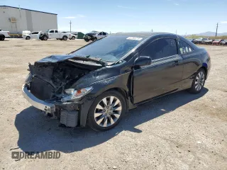 2009 Honda Civic EX with VIN 2HGFG12839H516541, listed as a Copart auction lot 53750275 with Not Provided miles and Salvage Title. Bid and sale history available at DreamBid. Image 1.