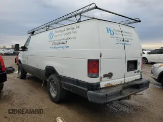 2013 Ford Econoline Cargo Commercial with VIN 1FTSS3EL3DDA48596, listed as a Copart auction lot 46805175 with 208,448 mi miles and Clean title. Bid and sale history available at DreamBid. Image 2.