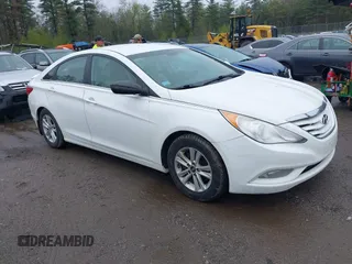 2013 Hyundai Sonata GLS with VIN 5NPEB4AC8DH802790, listed as a IAAI auction lot 42193414 with 198,592 mi miles and . Bid and sale history available at carsss.com. Image 1.