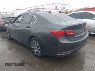 2015 Acura TLX with VIN 19UUB1F39FA010517, listed as a IAAI auction lot 41966748 with 171,138 mi miles. Bid and sale history available at carsss.com. Image 3.