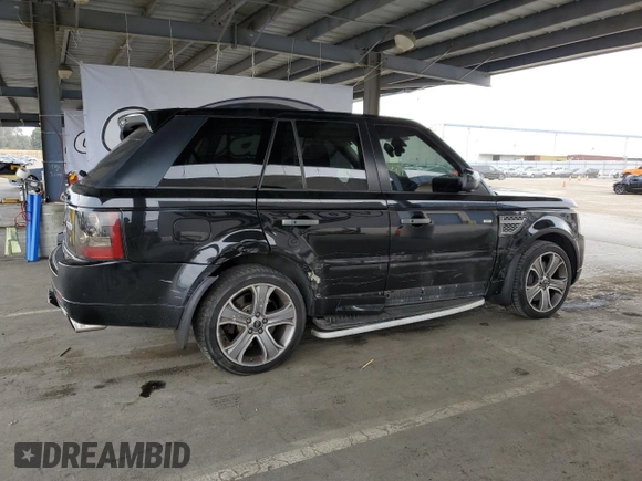 2011 Land Rover Range Rover Sport SC with VIN SALSP2E48BA702441, listed as a Copart auction lot 54228585 with 158,124 mi miles and Salvage Title. Bid and sale history available at carsss.com. Image 3.