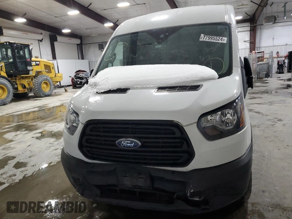2019 Ford Transit with VIN 1FTYE1CMXKKB76439, listed as a Copart auction lot 43841795 with 232,061 mi miles and Salvage Title. Bid and sale history available at DreamBid. Image 5.