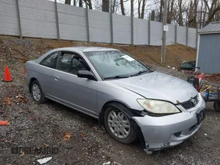 2004 Honda Civic LX with VIN 1HGEM22574L026759, listed as a IAAI auction lot 41818055 with 163,416 mi miles. Bid and sale history available at carsss.com. Image 1.