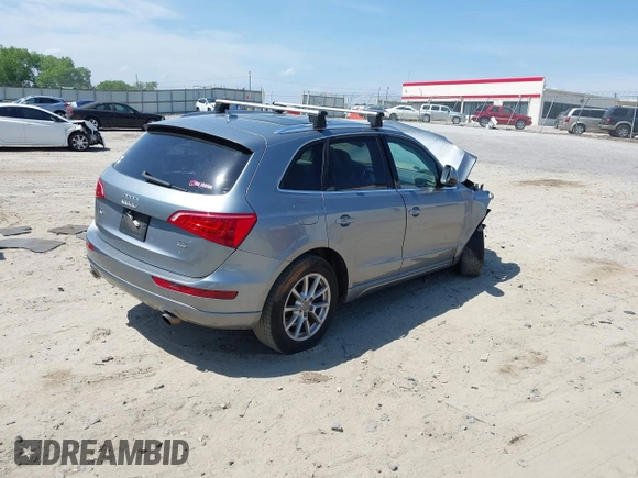 2010 Audi Q5 Premium Plus with VIN WA1LKAFP6AA102894, listed as a IAAI auction lot 42313470 with 235,340 mi miles and . Bid and sale history available at DreamBid. Image 4.