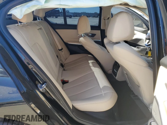 2019 BMW 3 Series 330i with VIN 3MW5R1J56K8A03860, listed as a Copart auction lot 80941324 with 69,114 mi miles and Salvage Title. Bid and sale history available at carsss.com. Image 10.