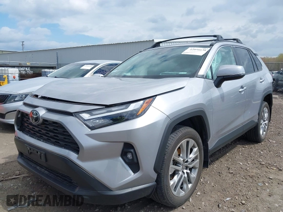 2023 Toyota RAV4 XLE Premium with VIN 2T3A1RFV1PC357297, listed as a IAAI auction lot 42056638 with 22,414 mi miles and . Bid and sale history available at DreamBid. Image 2.