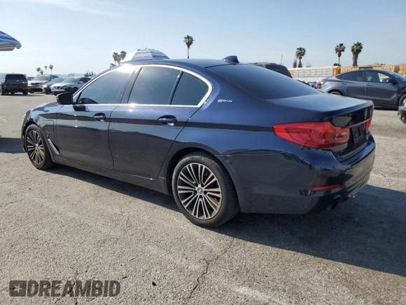 2019 BMW 5 Series 530e с VIN WBAJA9C54KB254179, выставлен на аукционе Copart как лот 42285515 с пробегом 90 634 миль миль и Списание • Salvage title. История ставок и продаж доступна на DreamBid. Изображение 2.