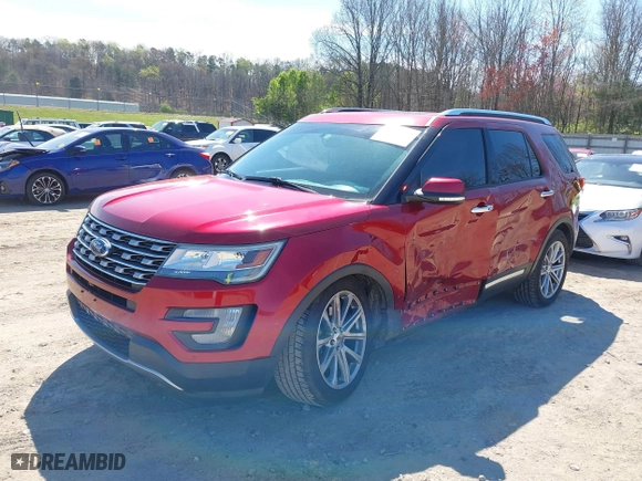 2016 Ford Explorer Limited with VIN 1FM5K7F81GGC07029, listed as a IAAI auction lot 39079815 with 134,357 mi miles. Bid and sale history available at carsss.com. Image 18.