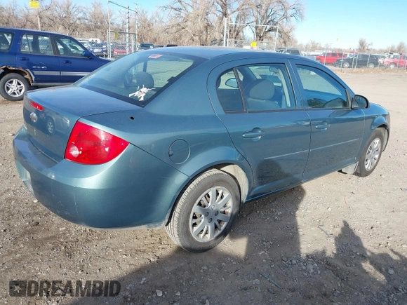 2010 Chevrolet Cobalt 1LT with VIN 1G1AD5F55A7206280, listed as a IAAI auction lot 41194312 with 148,315 mi miles and . Bid and sale history available at DreamBid. Image 4.