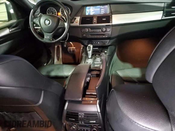 2013 BMW X6 xDrive50i with VIN 5UXFG8C52DL591320, listed as a Copart auction lot 85690334 with 0 mi miles and Salvage Title. Bid and sale history available at carsss.com. Image 8.