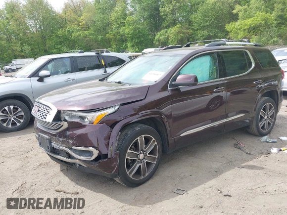 2017 GMC Acadia Denali with VIN 1GKKNXLS7HZ216729, listed as a IAAI auction lot 42256467 with 87,302 mi miles and . Bid and sale history available at DreamBid. Image 2.
