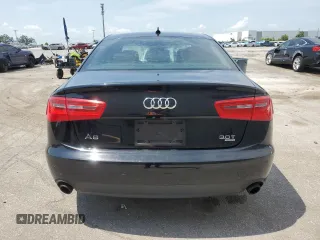 2013 Audi A6 Premium Plus with VIN WAUGGAFC8DN008838, listed as a Copart auction lot 58754475 with 162,375 mi miles and Salvage title. Bid and sale history available at DreamBid. Image 6.