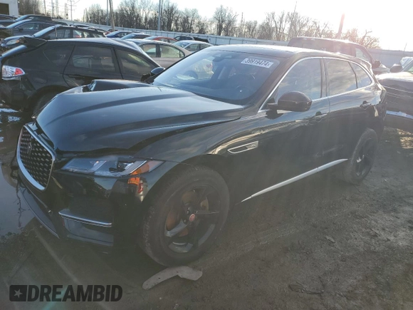 2021 Jaguar F-Pace with VIN SADCK2EX8MA678878, listed as a Copart auction lot 39919474 with 27,347 mi miles and . Bid and sale history available at DreamBid. Image 1.