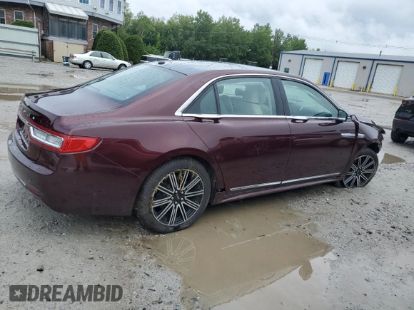 2017 Lincoln Continental Reserve with VIN 1LN6L9NP0H5612429, listed as a Copart auction lot 67997474 with 77,403 mi miles and Salvage Title. Bid and sale history available at carsss.com. Image 3.