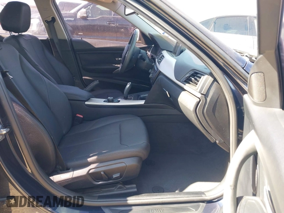 2015 BMW 3 Series 320i with VIN WBA3B1C53FK138310, listed as a IAAI auction lot 41677208 with 57,891 mi miles. Bid and sale history available at carsss.com. Image 5.