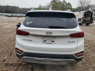 2019 Hyundai Santa Fe Ultimate with VIN 5NMS5CAA4KH019382, listed as a Copart auction lot 44592955 with 120,797 mi miles and Salvage Title. Bid and sale history available at carsss.com. Image 6.