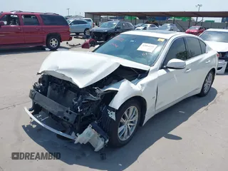 2014 Infiniti Q50 Premium z VIN JN1BV7AP8EM691683, wystawiony jako IAAI lot #42064258 z przebiegiem 146 805 mil mil oraz . Historia ofert i sprzedaży dostępna na DreamBid. Obrazek 2.