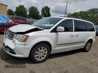 2014 Chrysler Town & Country Touring z VIN 2C4RC1BG0ER404444, wystawiony jako Copart lot #60194645 z przebiegiem 136 826 mil mil oraz Szkoda całkowita • Salvage title. Historia ofert i sprzedaży dostępna na DreamBid. Obrazek 1.