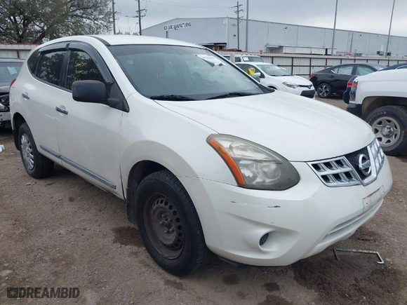 2015 Nissan Rogue Select S with VIN JN8AS5MT3FW163882, listed as a IAAI auction lot 41702353 with 85,359 mi miles. Bid and sale history available at carsss.com. Image 1.