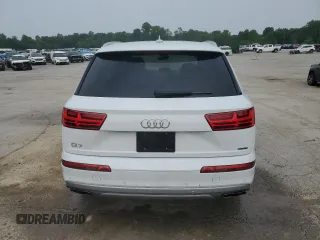 2019 Audi Q7 Premium Plus with VIN WA1LHAF77KD031395, listed as a Copart auction lot 60893815 with 47,008 mi miles and Salvage title. Bid and sale history available at DreamBid. Image 6.