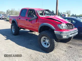 2001 Toyota Tacoma PreRunner with VIN 5TEGN92N61Z756480, listed as a IAAI auction lot 42060533 with 1 mi miles. Bid and sale history available at carsss.com. Image 1.