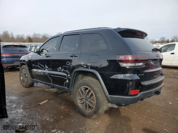 2019 Jeep Grand Cherokee Trailhawk with VIN 1C4RJFLT8KC645879, listed as a Copart auction lot 41746314 with 79,667 mi miles. Bid and sale history available at carsss.com. Image 2.