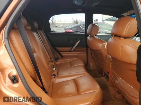 2003 Infiniti FX Options z VIN JNRAS08W73X204829, wystawiony jako Copart lot #47685215 z przebiegiem 209 166 mil mil oraz Tytuł czysty. Historia ofert i sprzedaży dostępna na DreamBid. Obrazek 11.