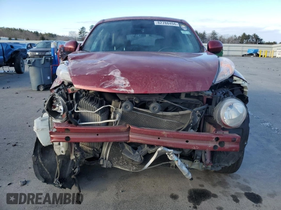 2013 Nissan Juke SL z VIN JN8AF5MV1DT208869, wystawiony jako Copart lot #82788494 z przebiegiem Nie podano mil oraz Szkoda całkowita • Salvage title. Historia ofert i sprzedaży dostępna na DreamBid. Obrazek 5.