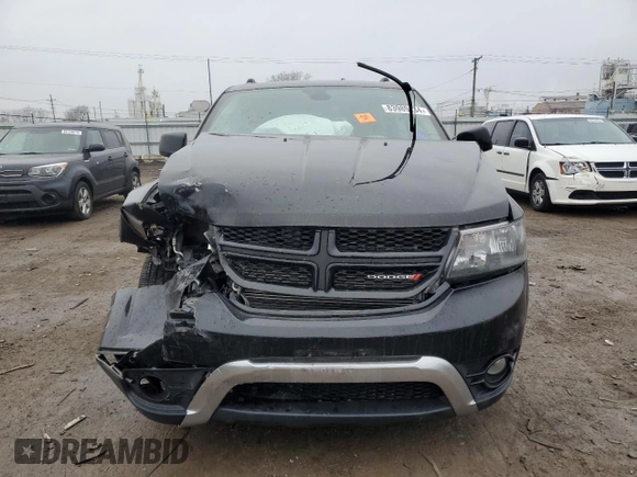 2019 Dodge Journey Crossroad with VIN 3C4PDCGB2KT803118, listed as a Copart auction lot 83989134 with 59,996 mi miles and Salvage Title. Bid and sale history available at DreamBid. Image 5.