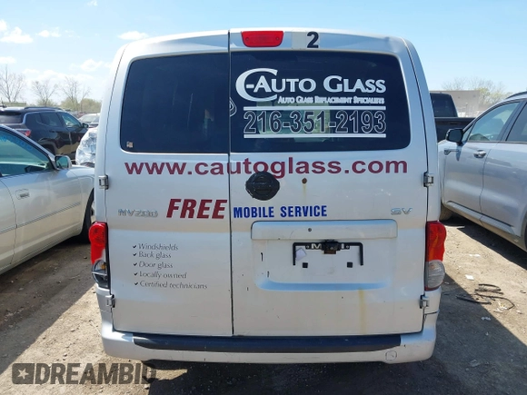 2015 Nissan NV200 SV with VIN 3N6CM0KN1FK716429, listed as a IAAI auction lot 42084050 with 154,913 mi miles and . Bid and sale history available at carsss.com. Image 16.
