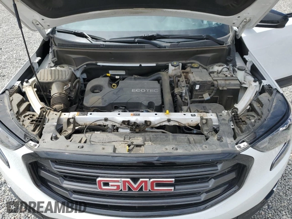 2021 GMC Terrain SLE z VIN 3GKALMEV4ML398415, wystawiony jako Copart lot #52561875 z przebiegiem 54 374 mil mil oraz Szkoda całkowita • Salvage title. Historia ofert i sprzedaży dostępna na DreamBid. Obrazek 13.