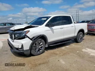 2022 Honda Ridgeline Sport z VIN 5FPYK3F16NB013379, wystawiony jako Copart lot #56009015 z przebiegiem 32 735 mil mil oraz Szkoda całkowita • Salvage title. Historia ofert i sprzedaży dostępna na DreamBid. Obrazek 1.