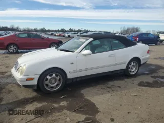 1999 Mercedes-Benz CLK with VIN WDBLK65G3XT026695, listed as a Copart auction lot 45358255 with Not Provided miles and Clean Title. Bid and sale history available at carsss.com. Image 1.