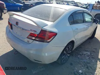 2015 Honda Civic Sedan EX-L with VIN 19XFB2F90FE093933, listed as a IAAI auction lot 41783789 with 172,299 mi miles. Bid and sale history available at carsss.com. Image 4.