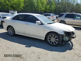 2006 Acura TSX Navi with VIN JH4CL96966C020306, listed as a Copart auction lot 54377925 with 220,301 mi miles and Salvage title. Bid and sale history available at DreamBid. Image 4.