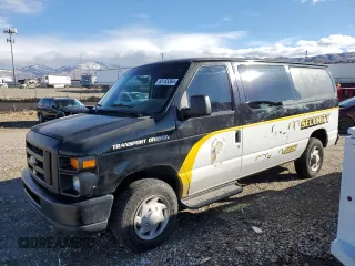 2008 Ford Econoline Passenger XL with VIN 1FBNE31L38DA10404, listed as a Copart auction lot 85155364 with 102,632 mi miles and Clean Title. Bid and sale history available at carsss.com. Image 1.